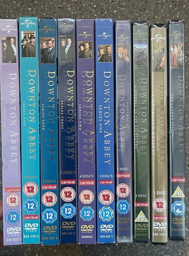 Downton abbey dvd job lot - downton,