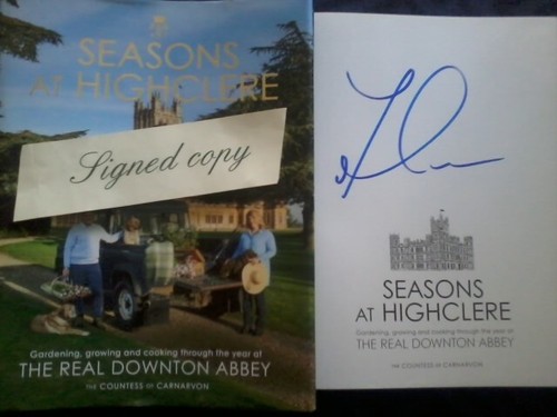 Highclere signed downton - ,