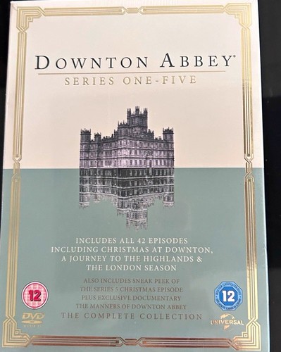 Downton abbey seasons dvd - 1-5,